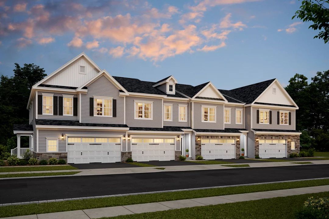 Luxurious Townhomes-Artist Rendiering