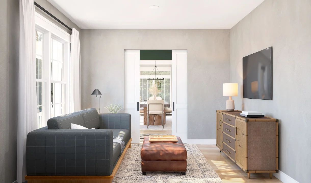 Living Room-Artist Rendering