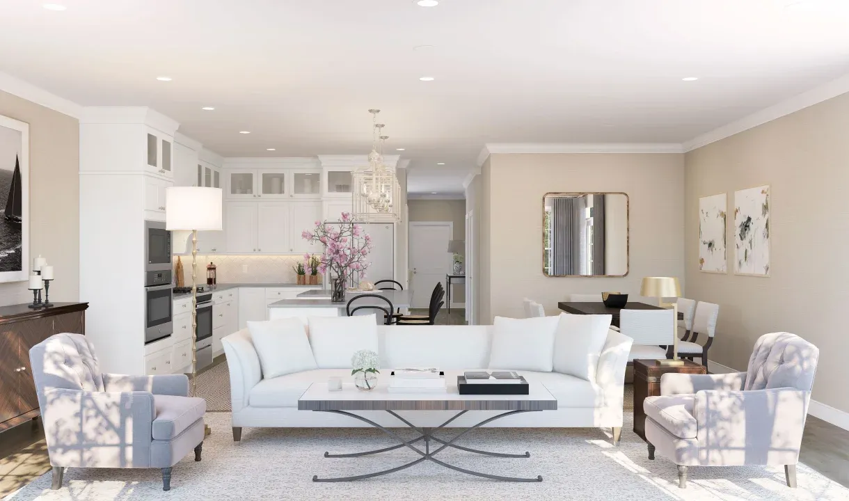 Great Room-Artist Rendering