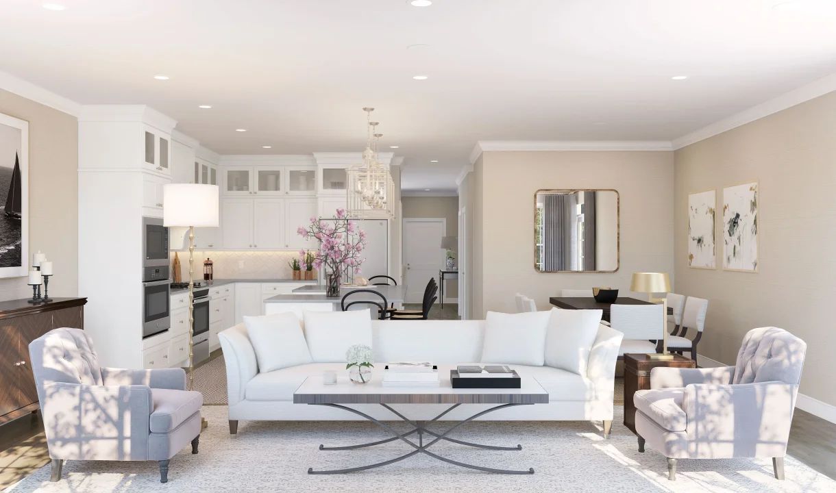 Great Room-Artist Rendering