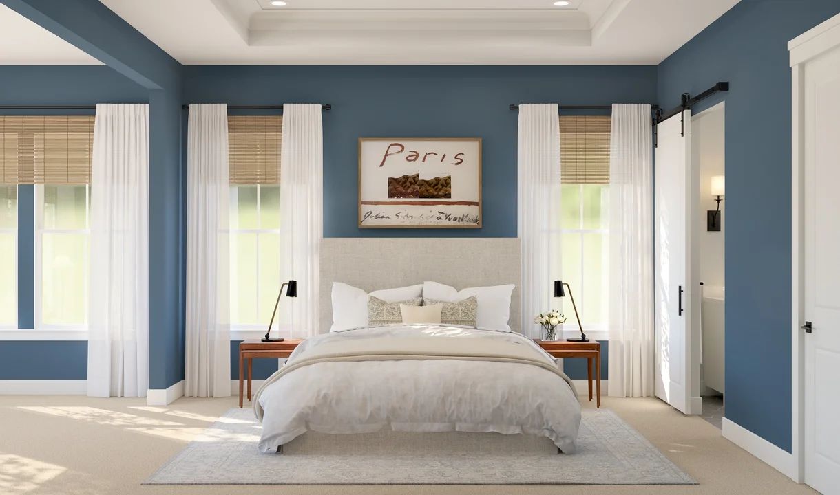 Primary suite with sitting room