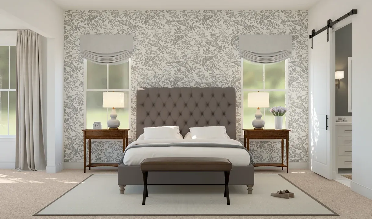 Primary suite with sitting room