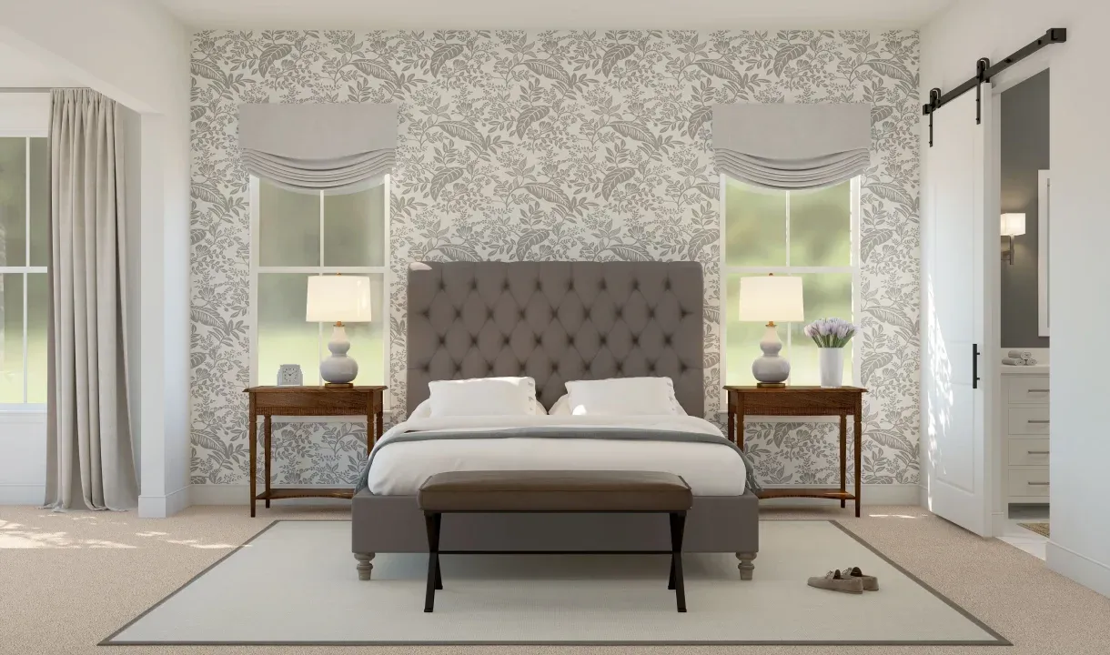 Primary suite with sitting room