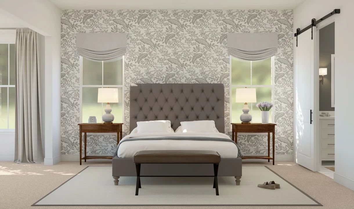 Primary suite with sitting room