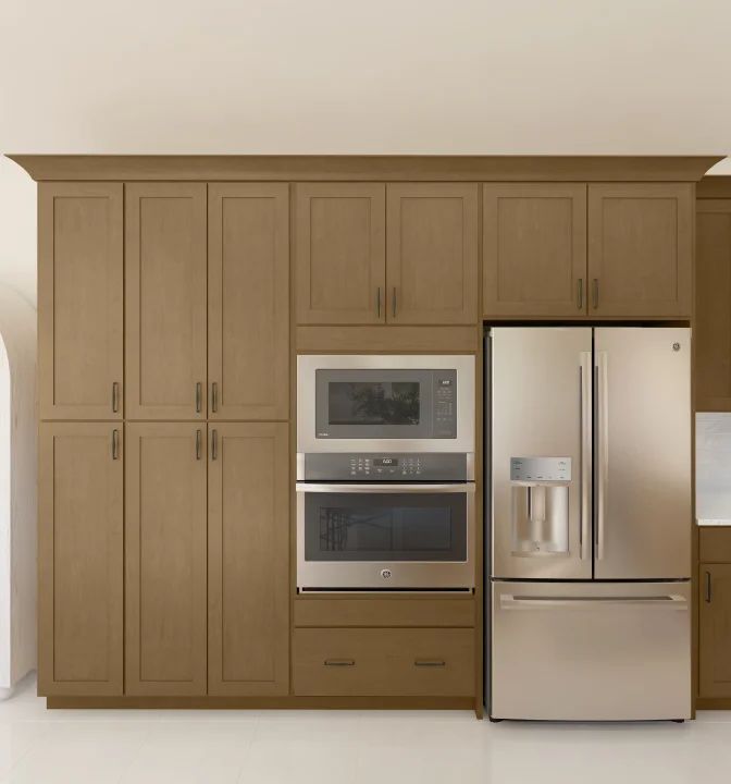 Kitchen with quality cabinetry