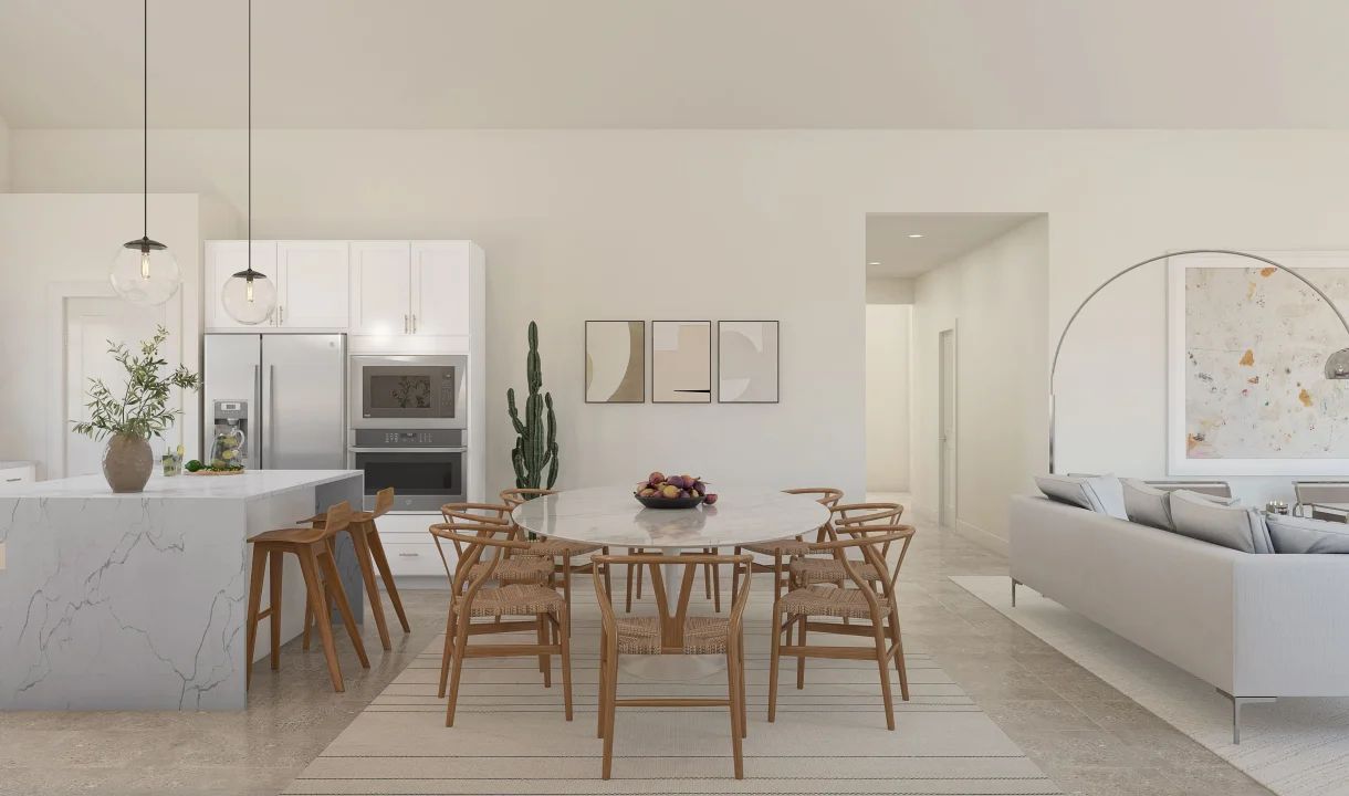 Cozy dining area