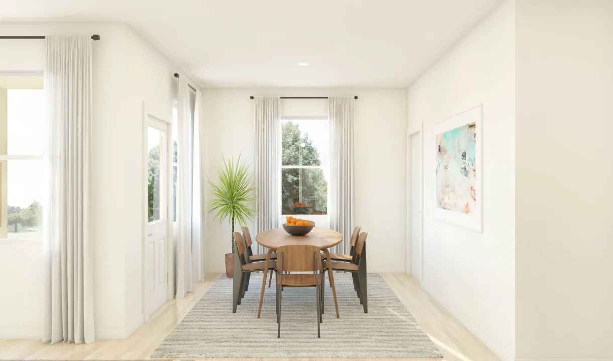 Cozy dining area
