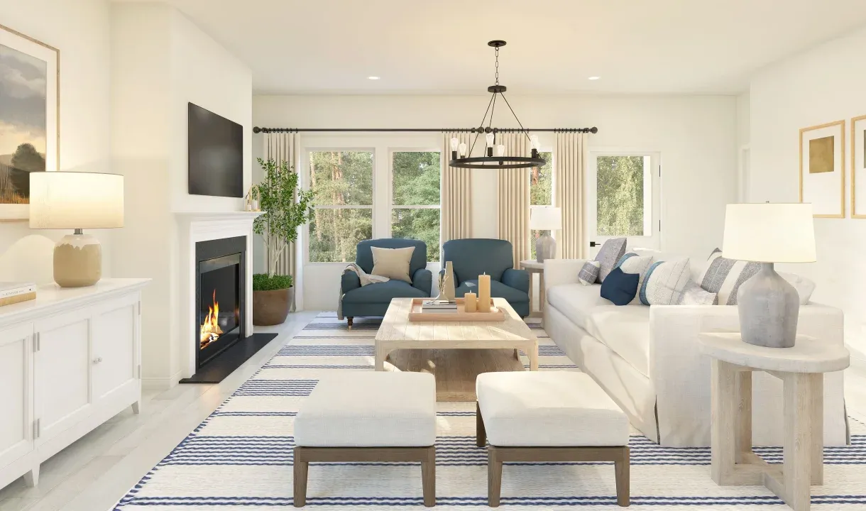 Great Room with optional fireplace