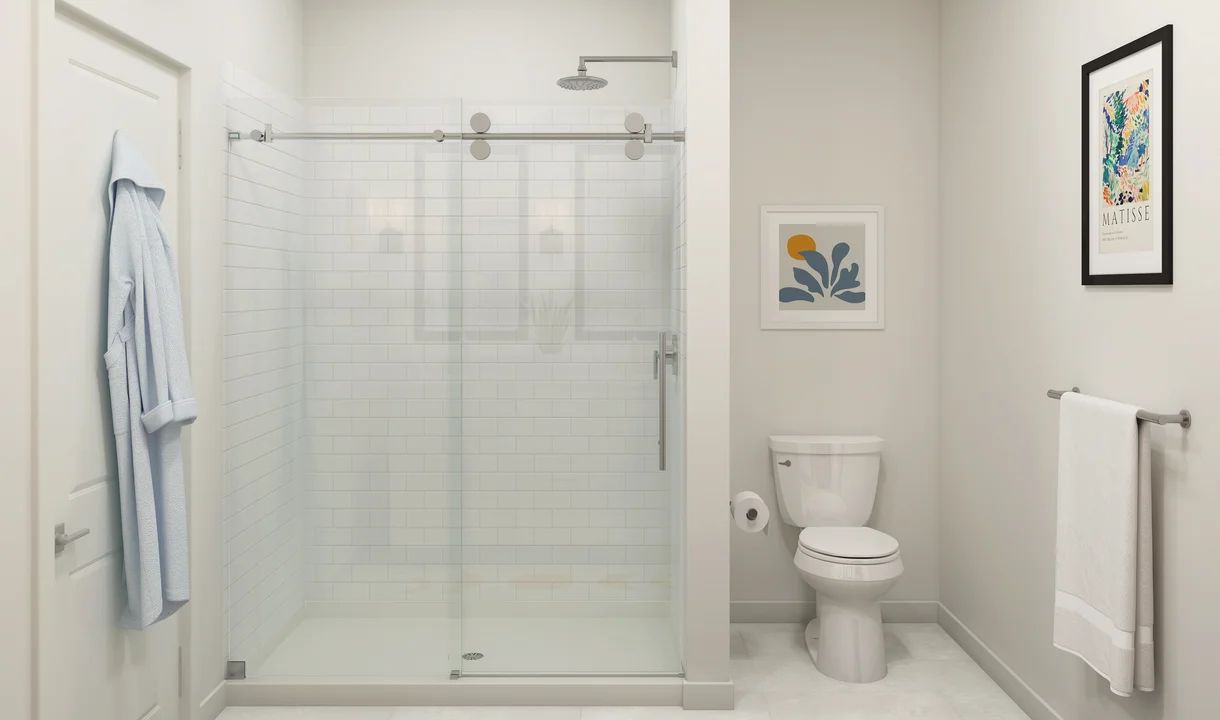 Primary bath shower