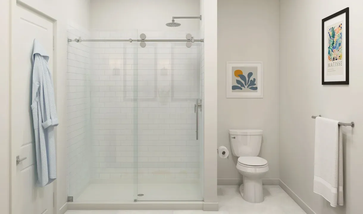 Primary bath shower