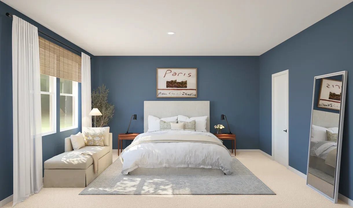 Primary suite with private bath