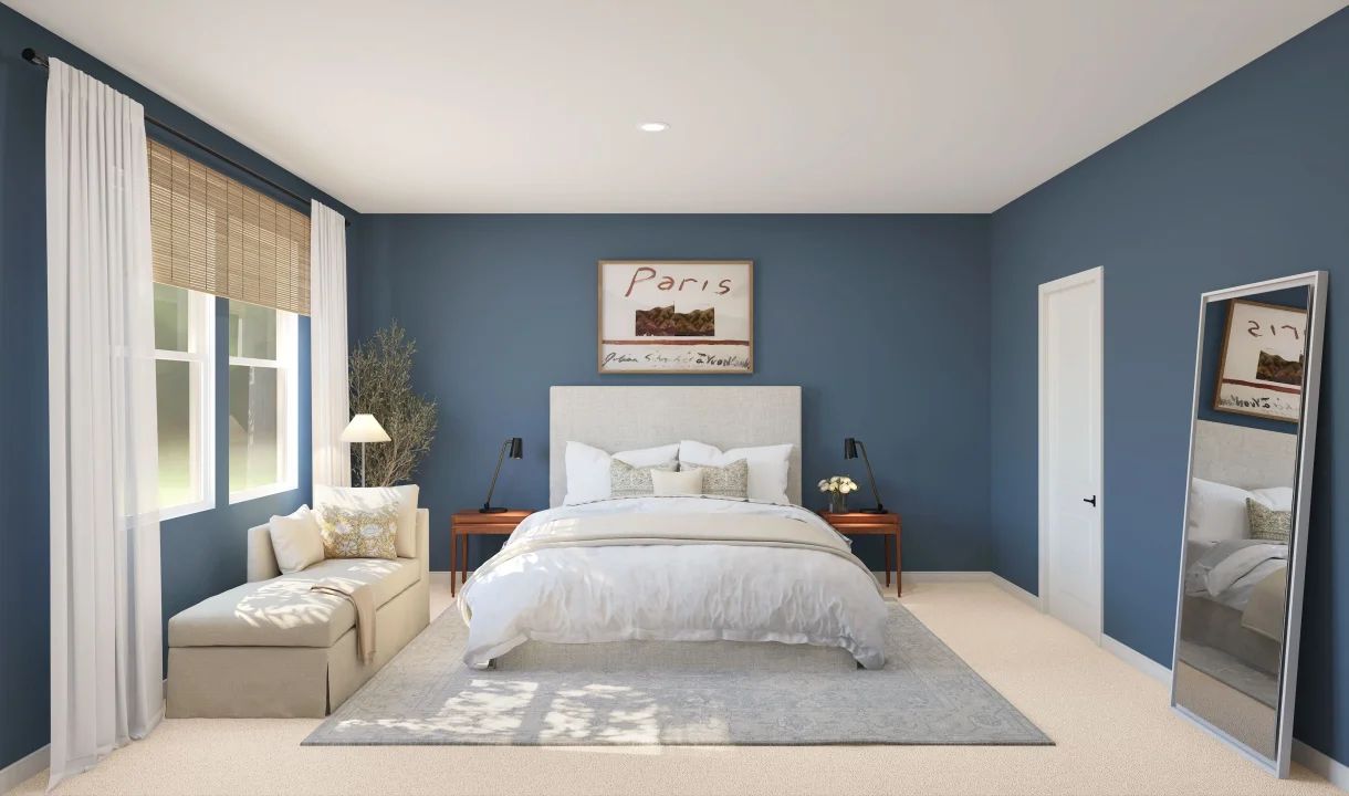 Primary suite with private bath