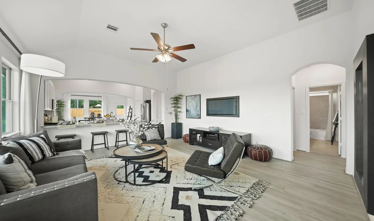 Bright and open great room
