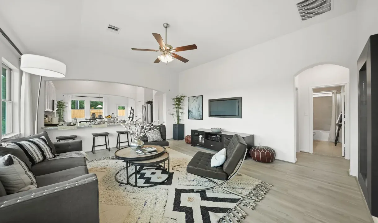 Bright and open great room