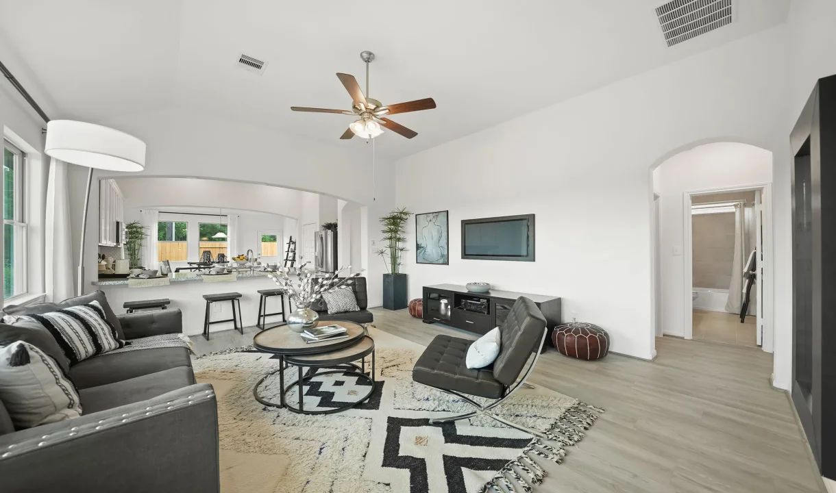 Bright and open great room