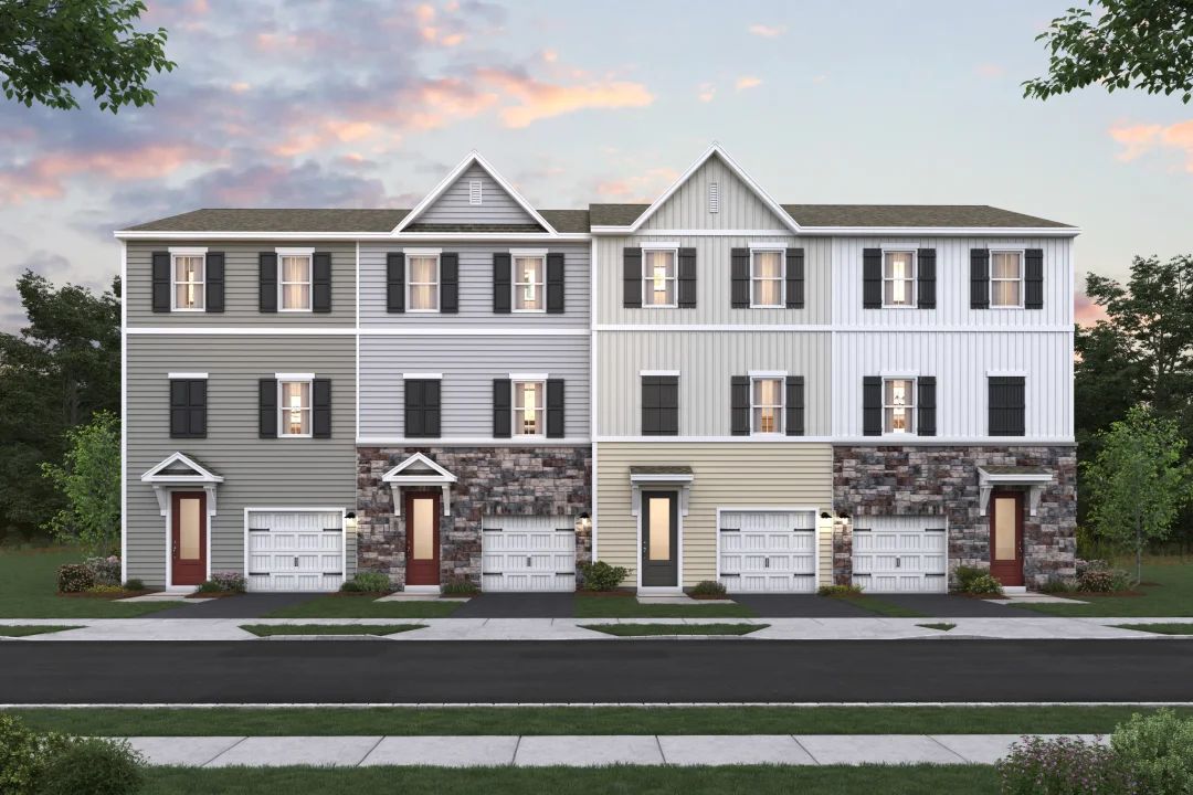 Luxurious Townhomes - Artist Rendering