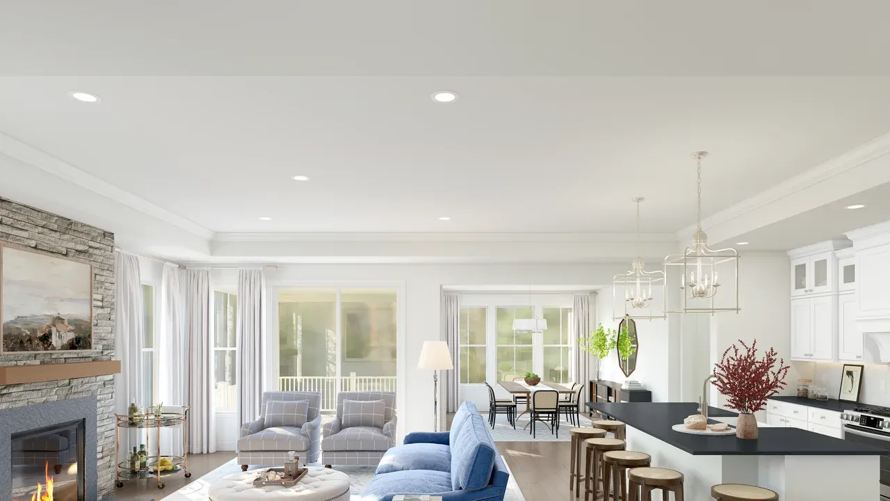 Open floorplan concept