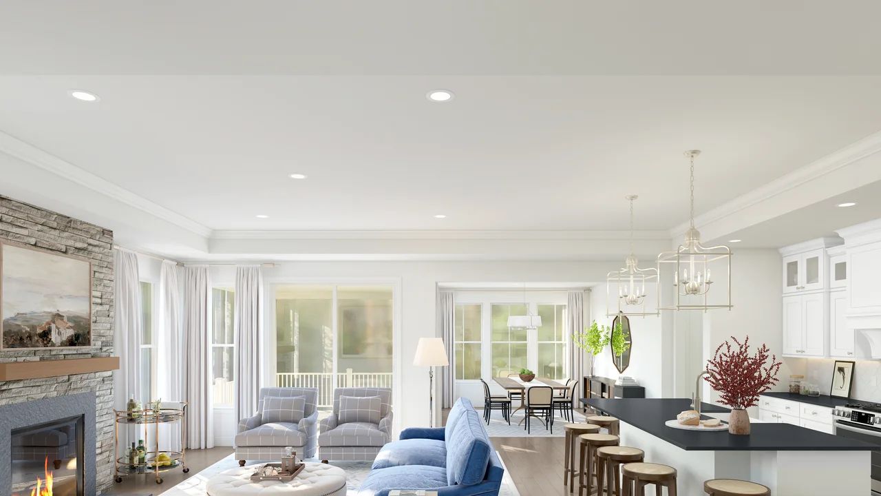 Open floorplan concept
