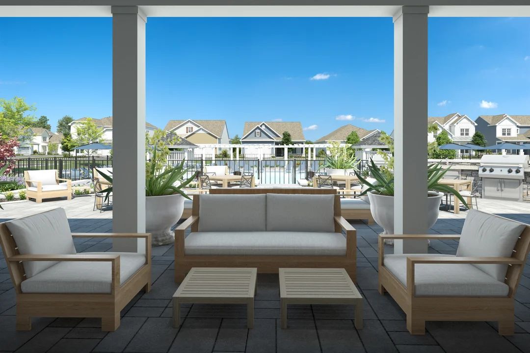 Lounge Area. Anticipated Completion Summer 2025-Artist Rendering