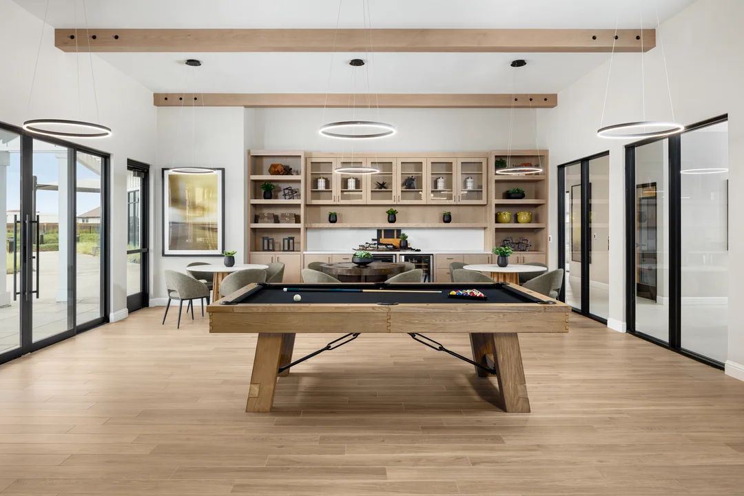 Billiard room