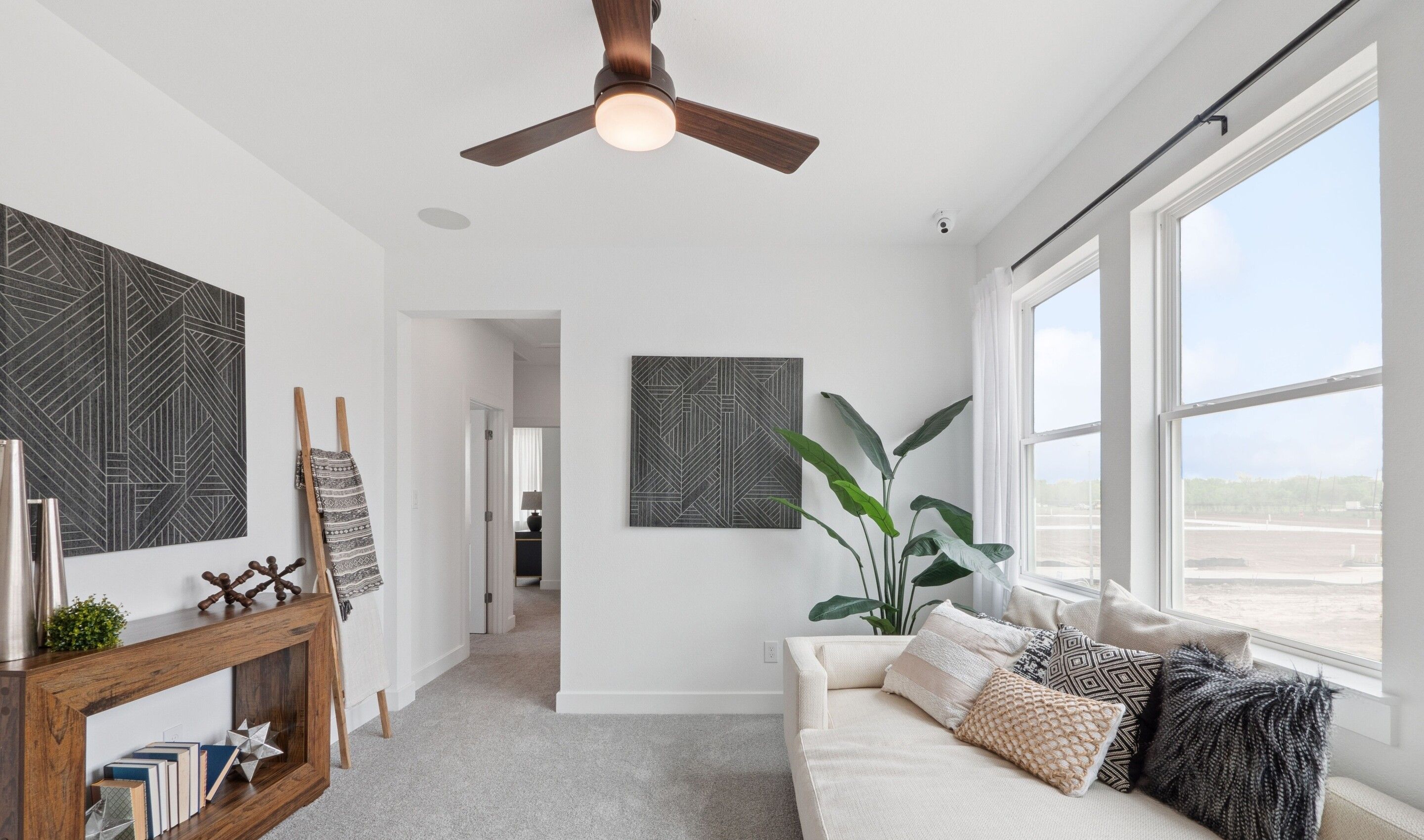 Loft with plenty of natural light