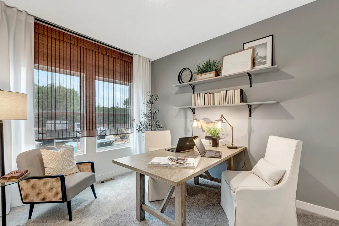 Flexible bedroom 2 with option to use as private home office