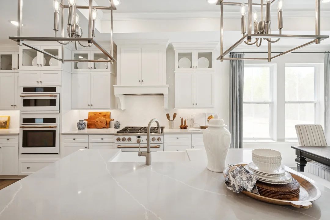 Kitchen with island