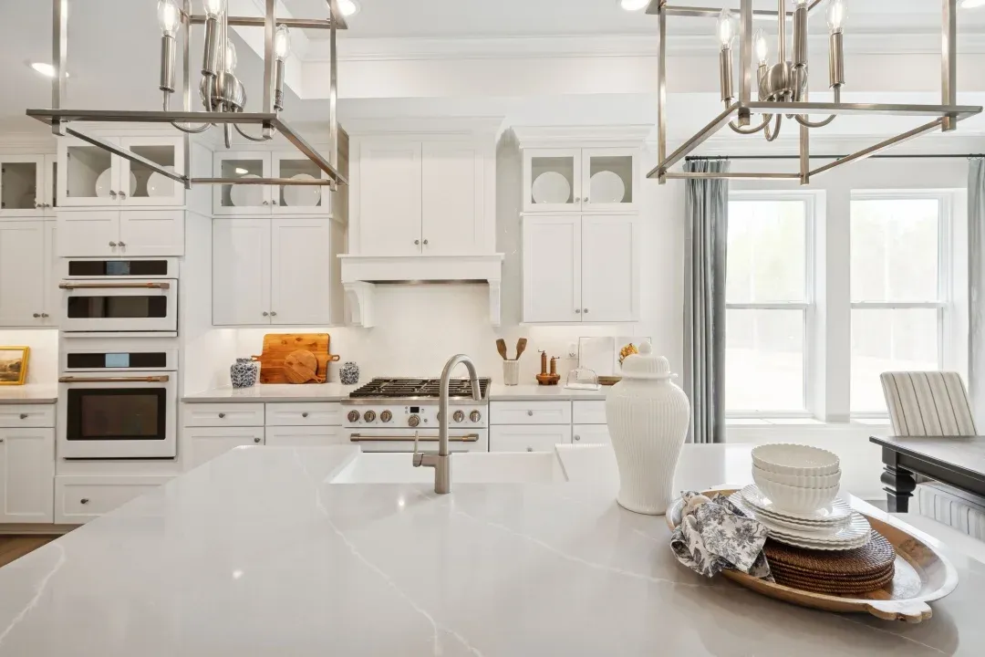 Kitchen with island