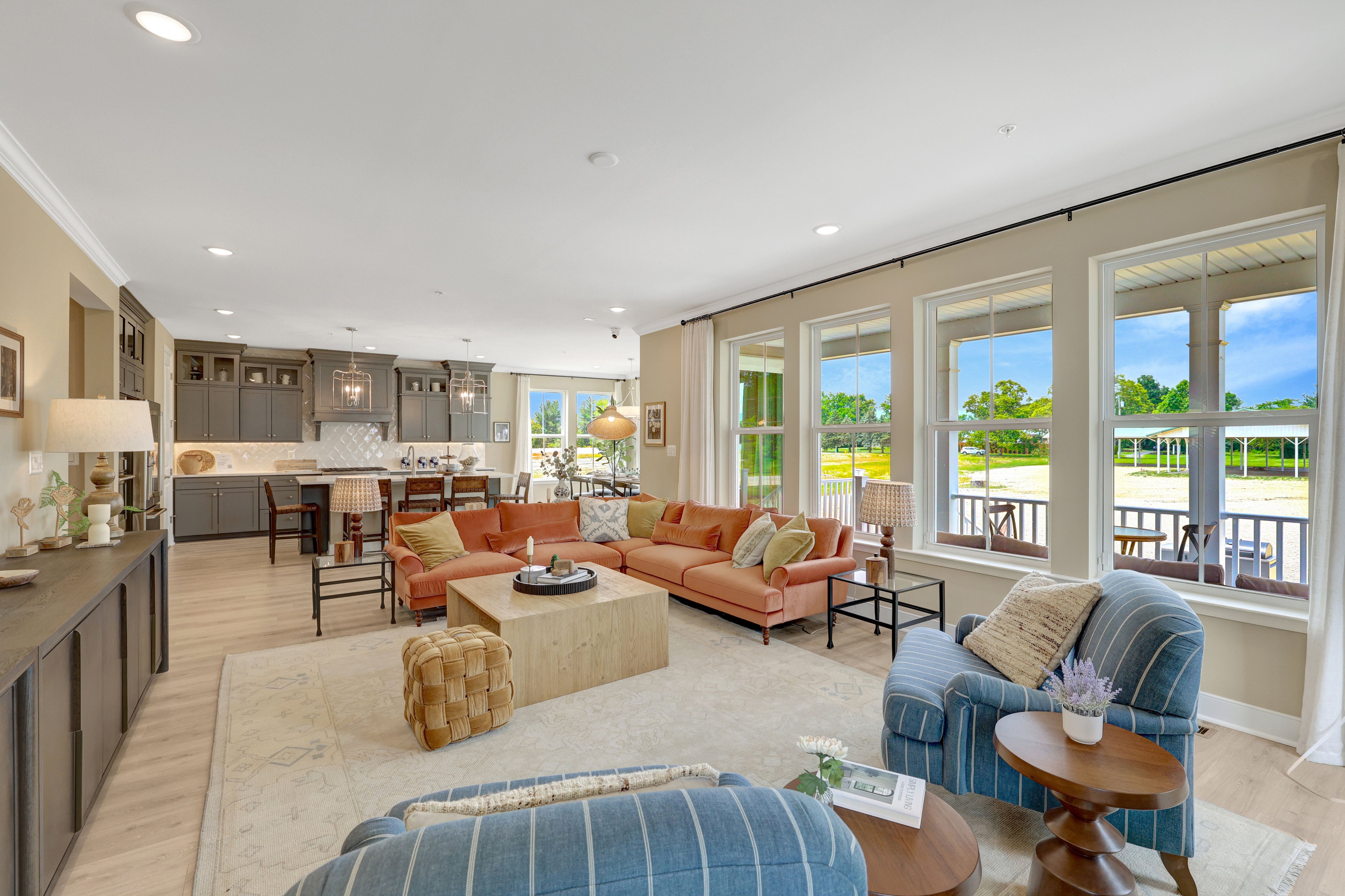 Open floorplan concept