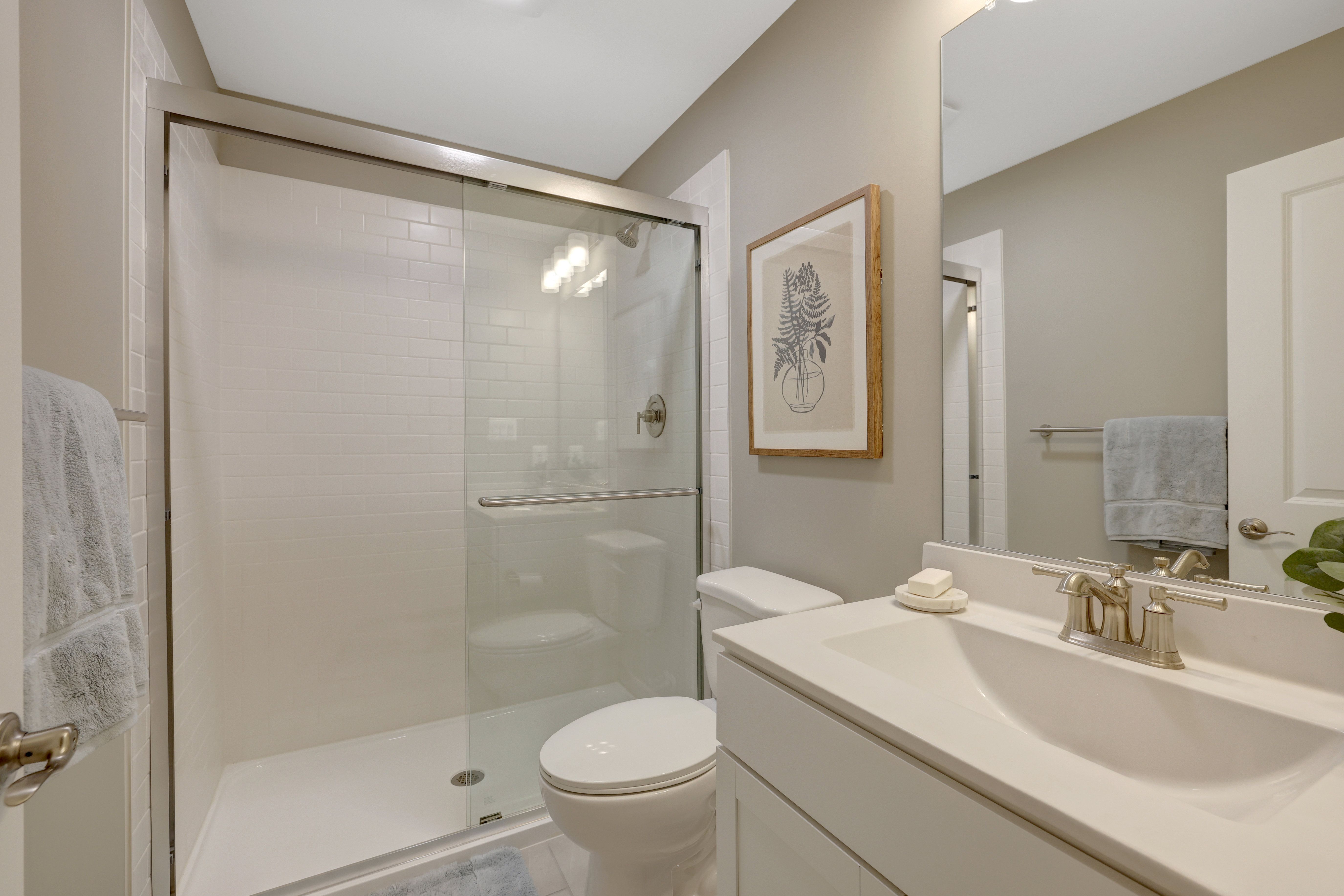 Basement with optional bath