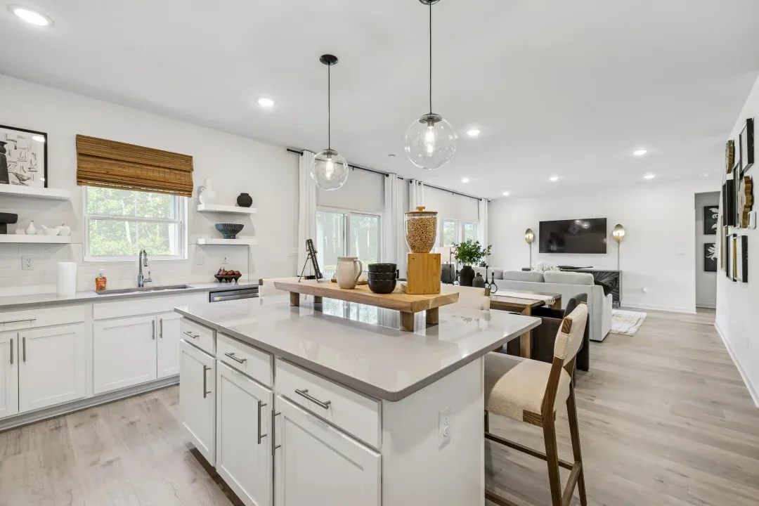 Kitchen with canter island