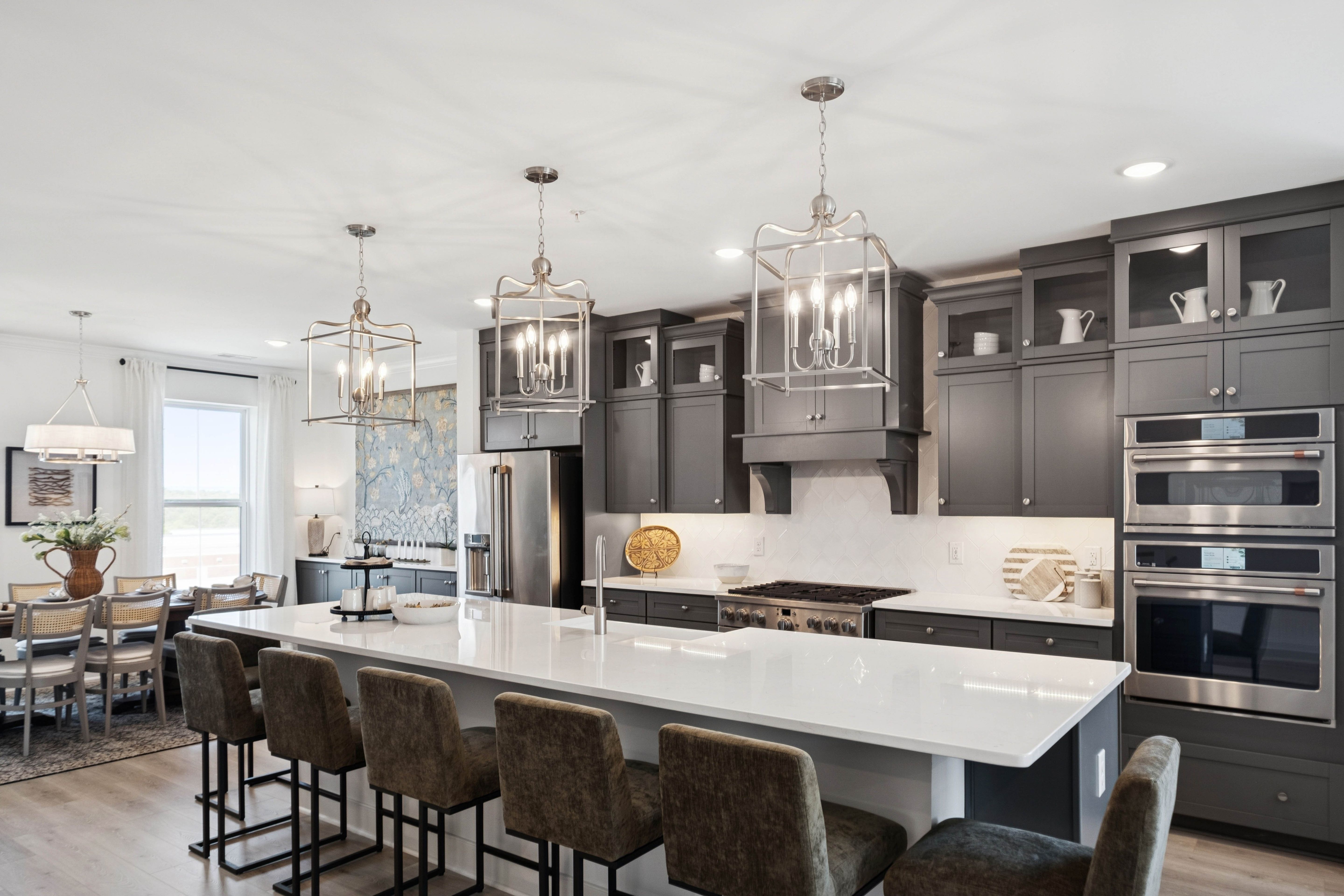 Kitchen with center island