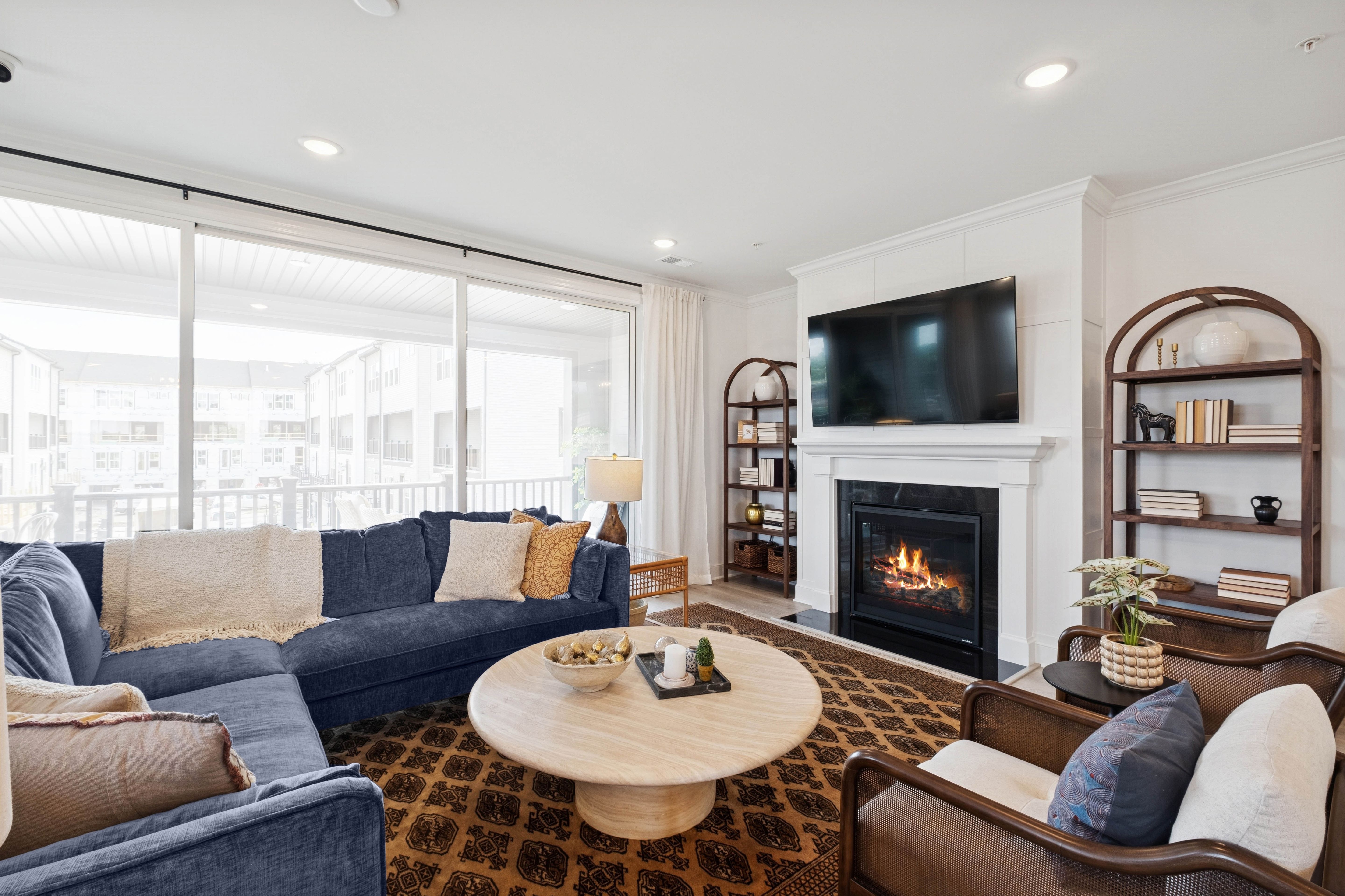 Optional fireplace in great room