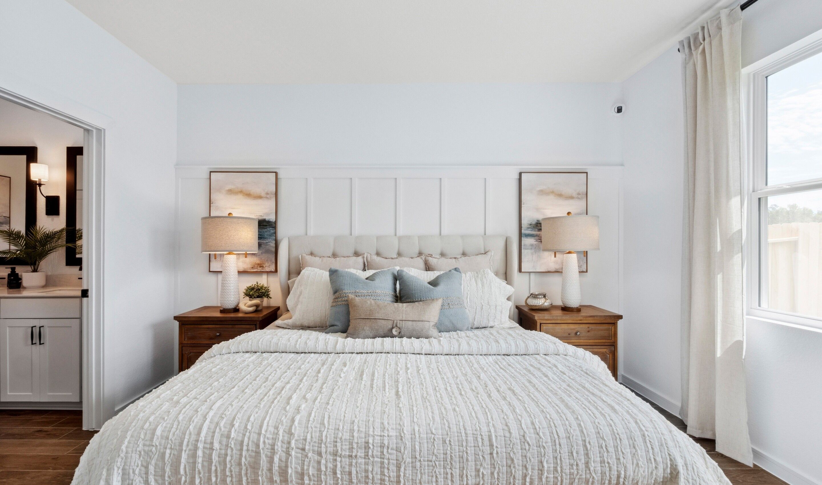 Primary suite with private bath