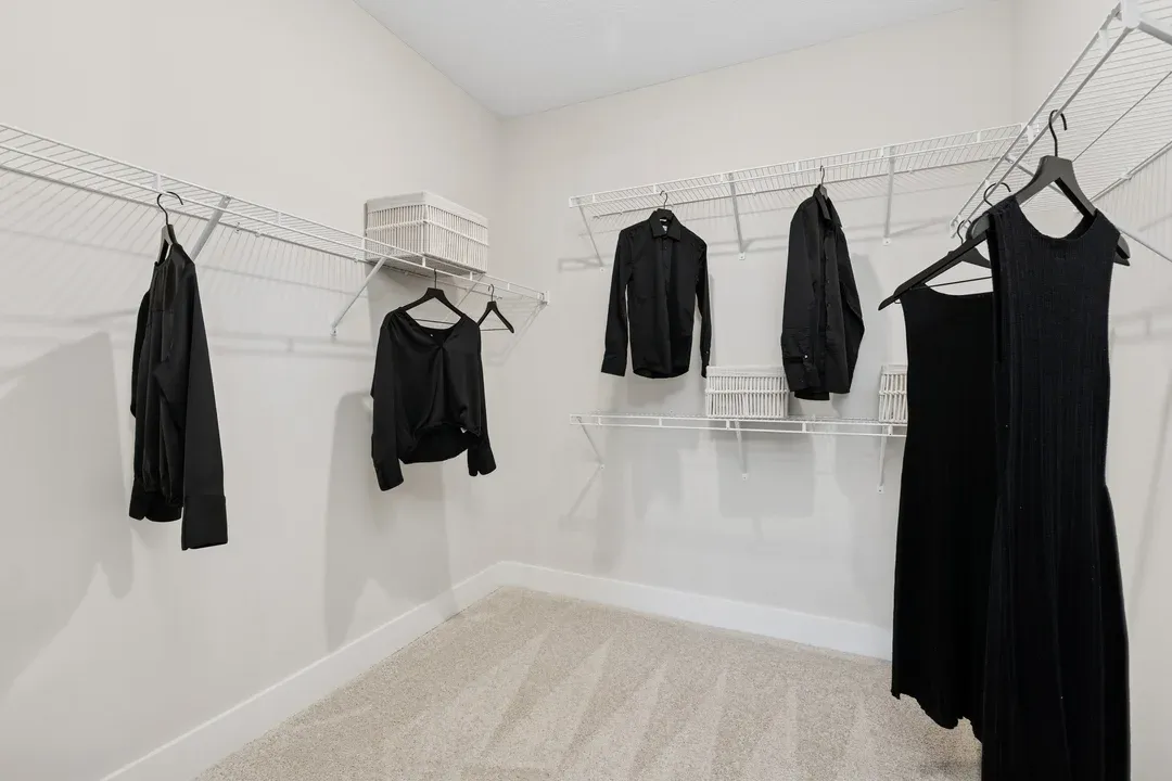 Primary walk-in closet