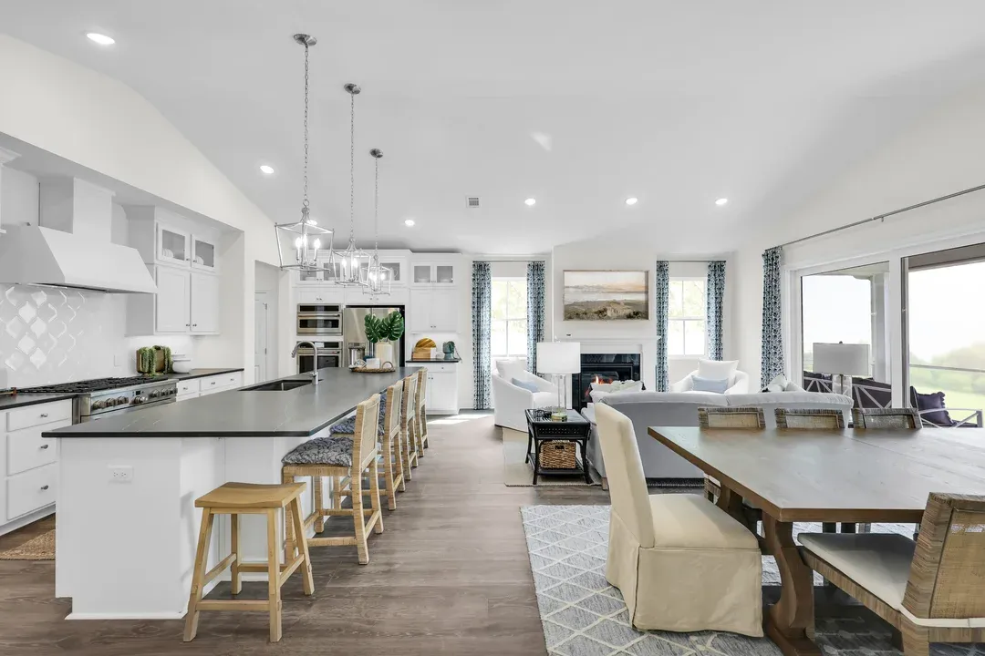 Open concept floorplan