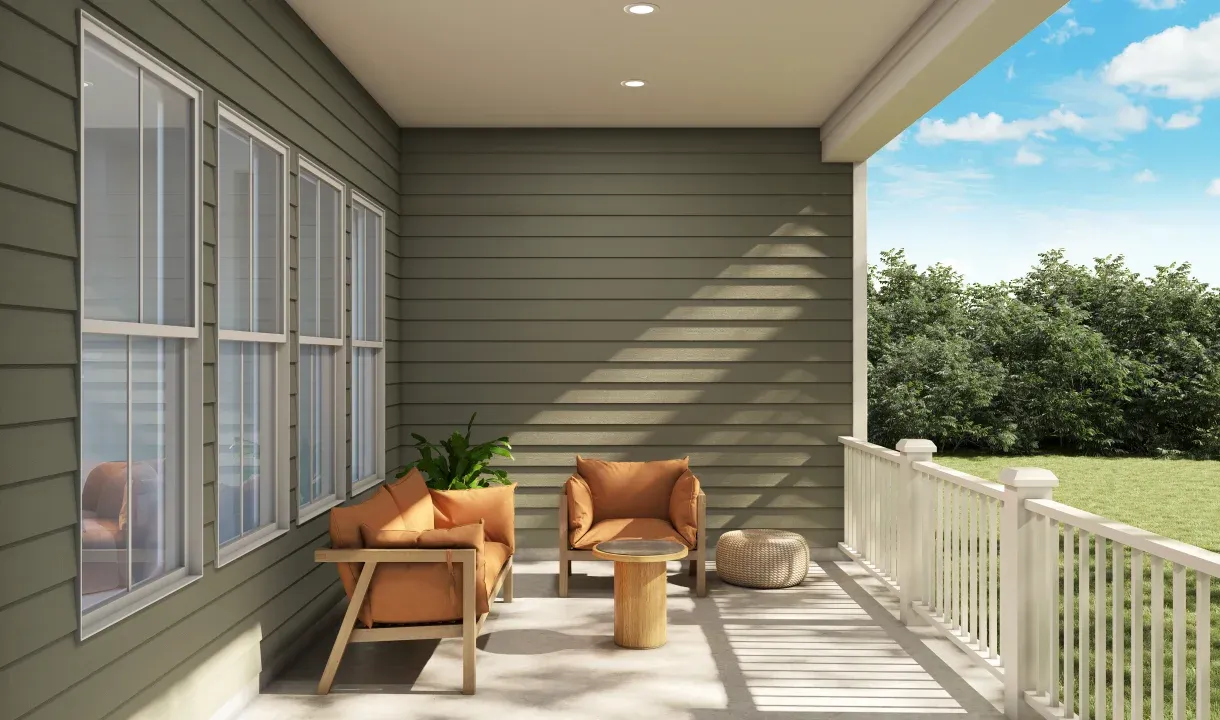 Covered Deck