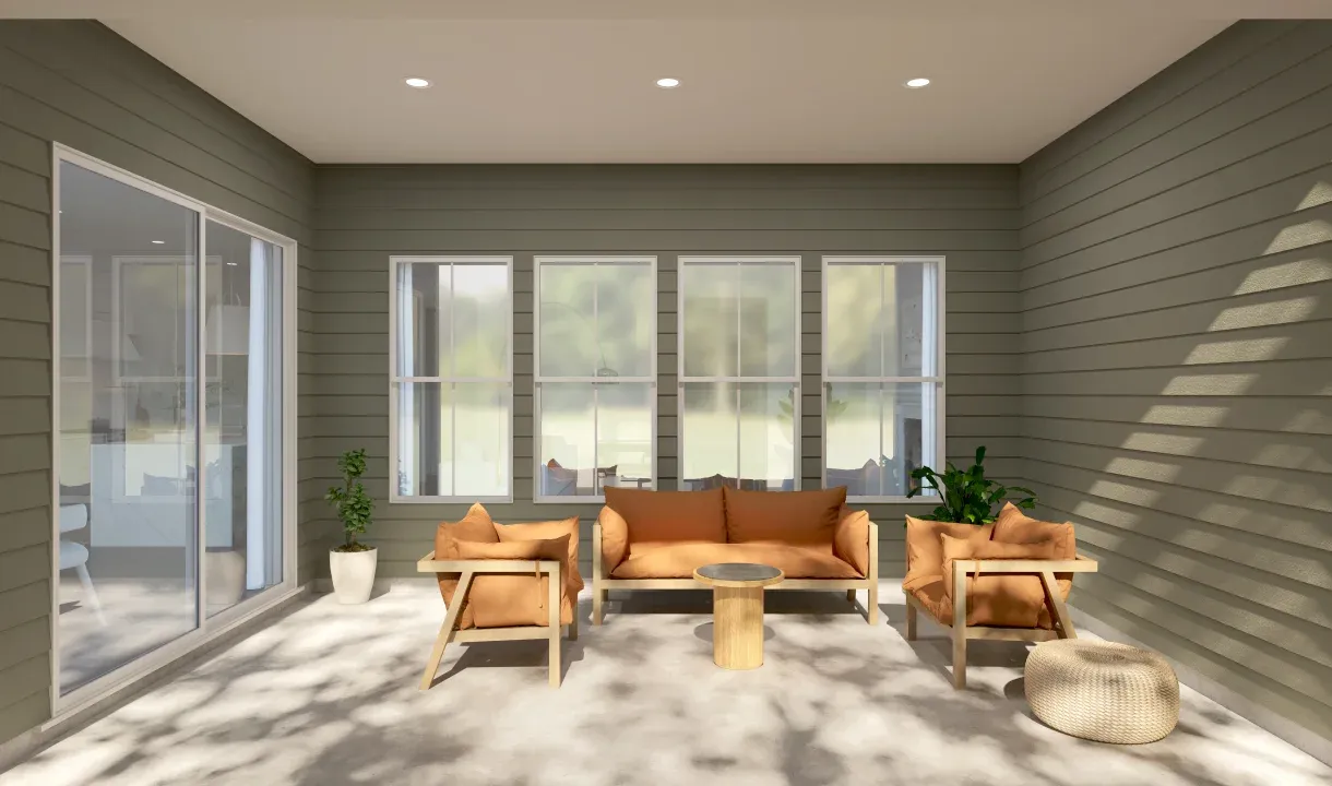 Covered Deck