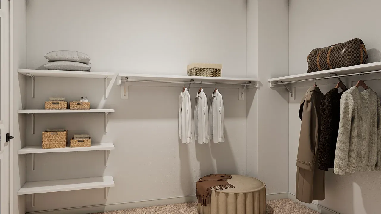 Primary Walk-In Closet