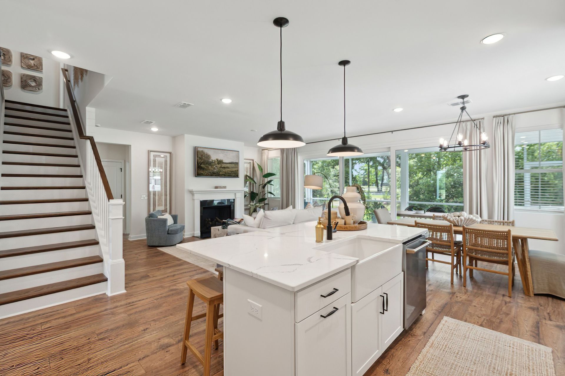 Open floorplan concept