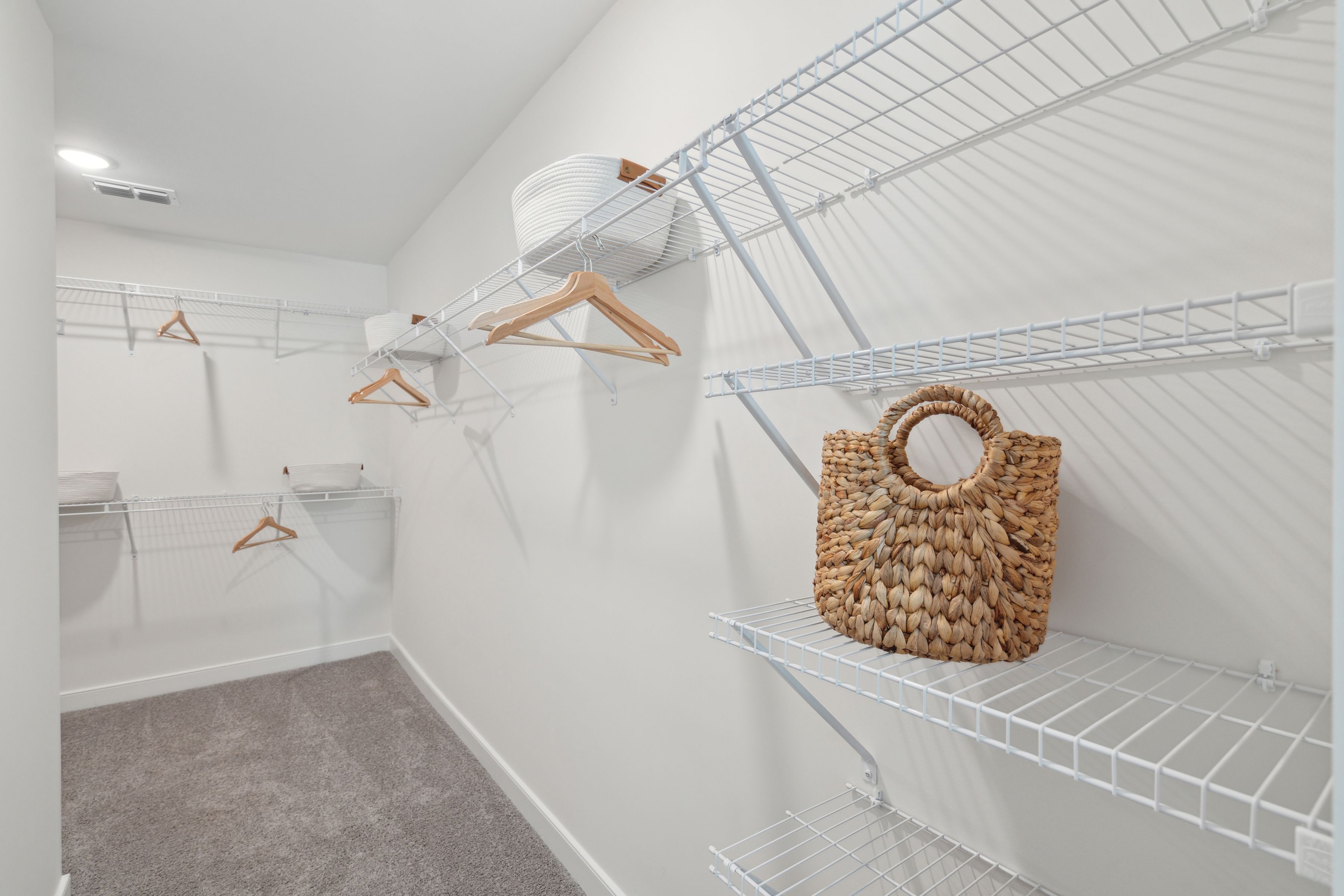 Primary walk-in closet