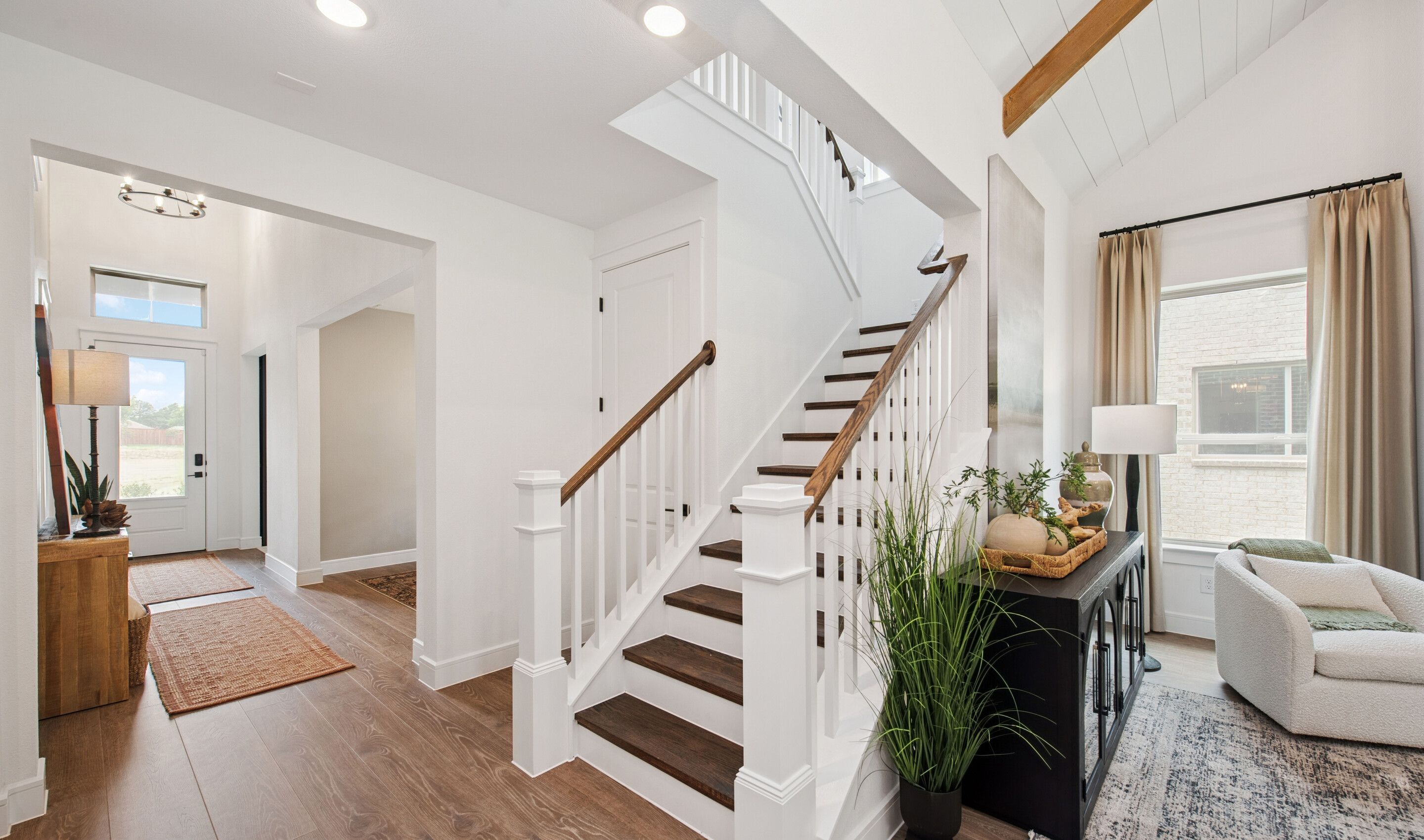 Gorgeous stairwell and foyer
