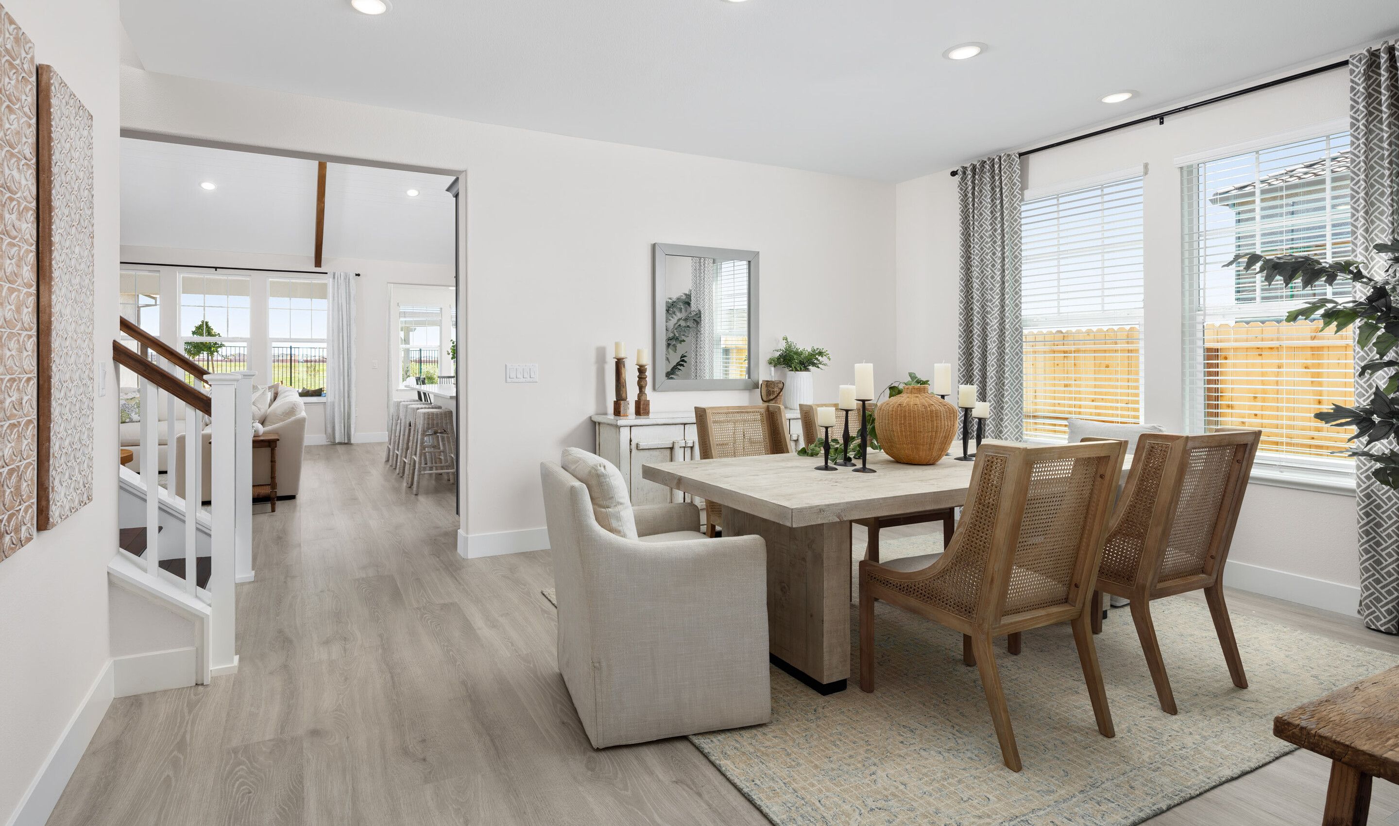Formal dining room ideal for entertaining