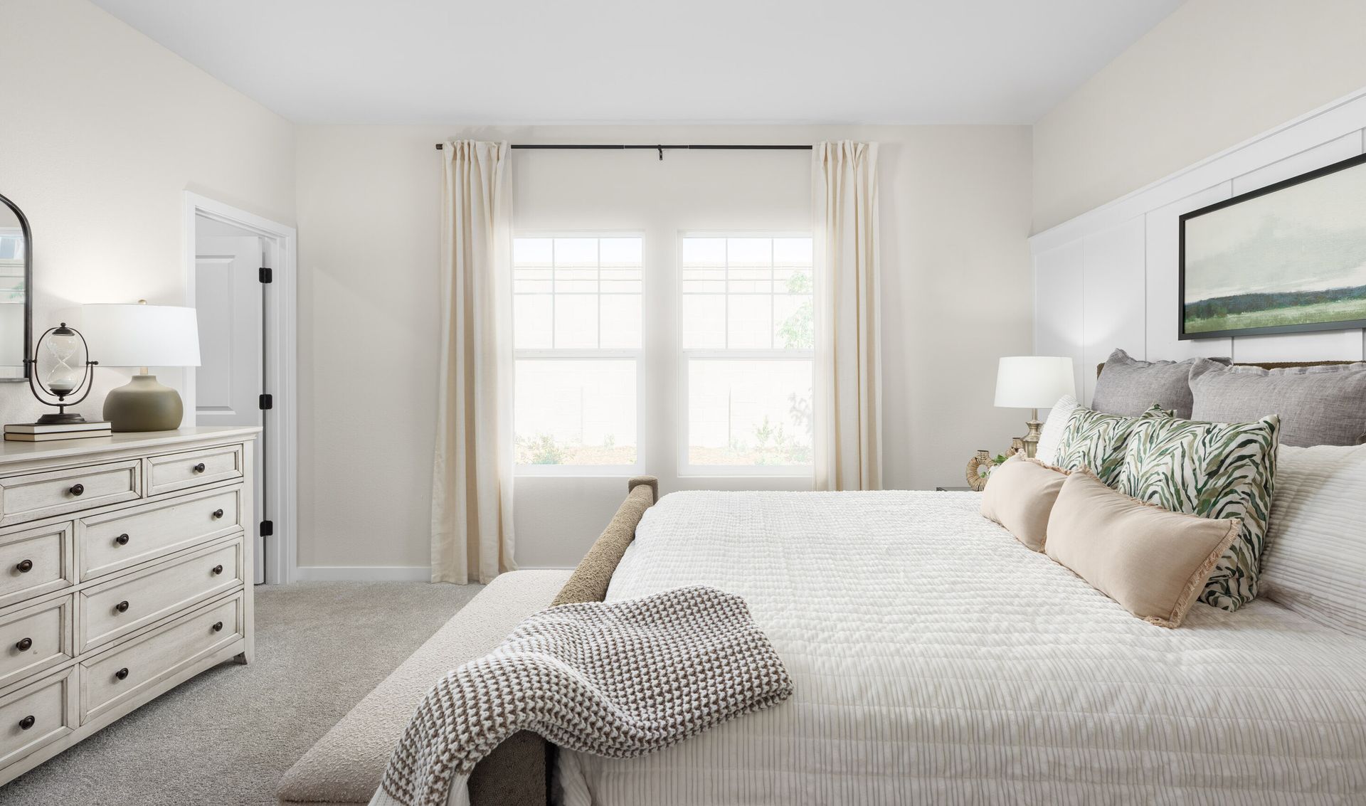 Primary suite with private bath