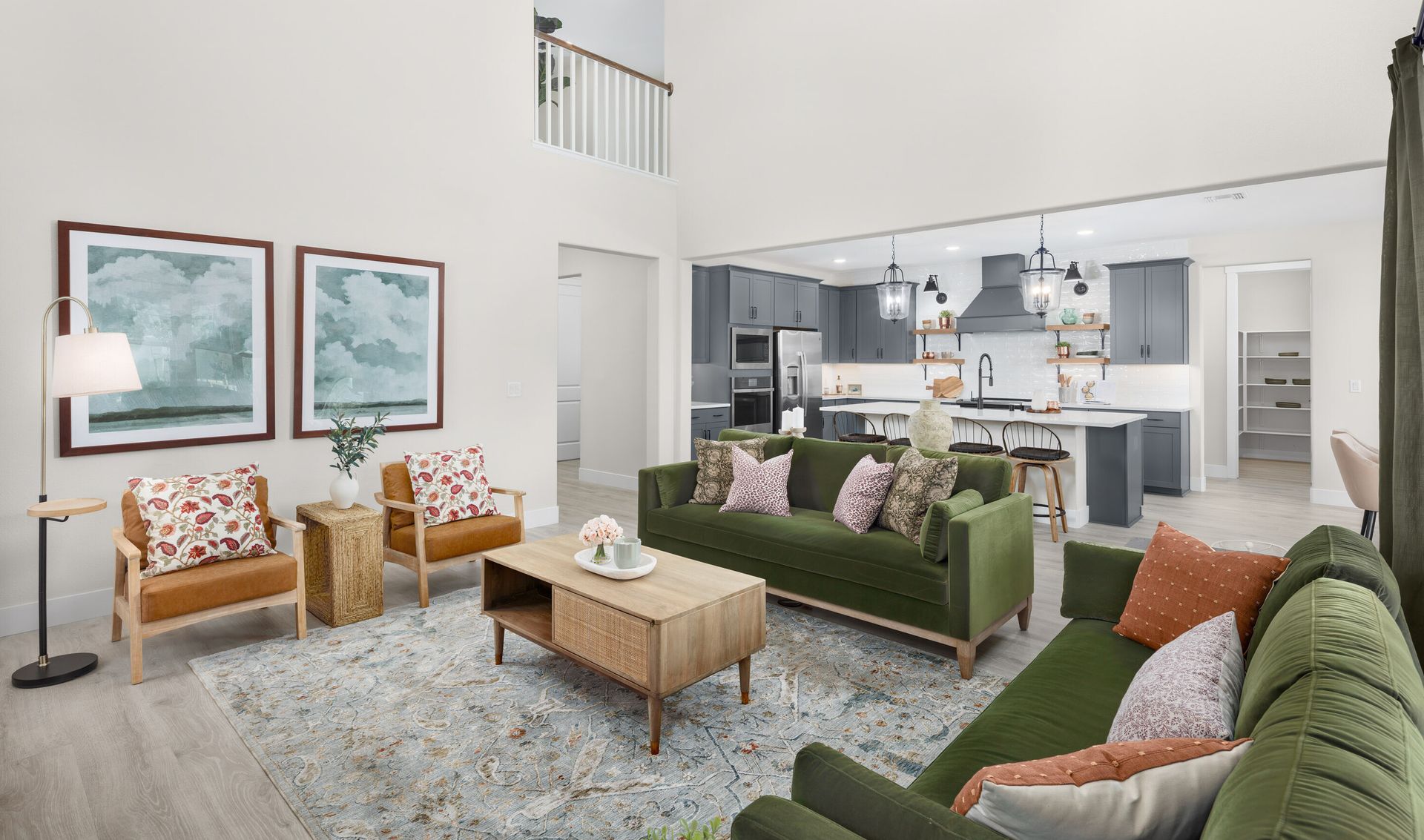 Two-story great room