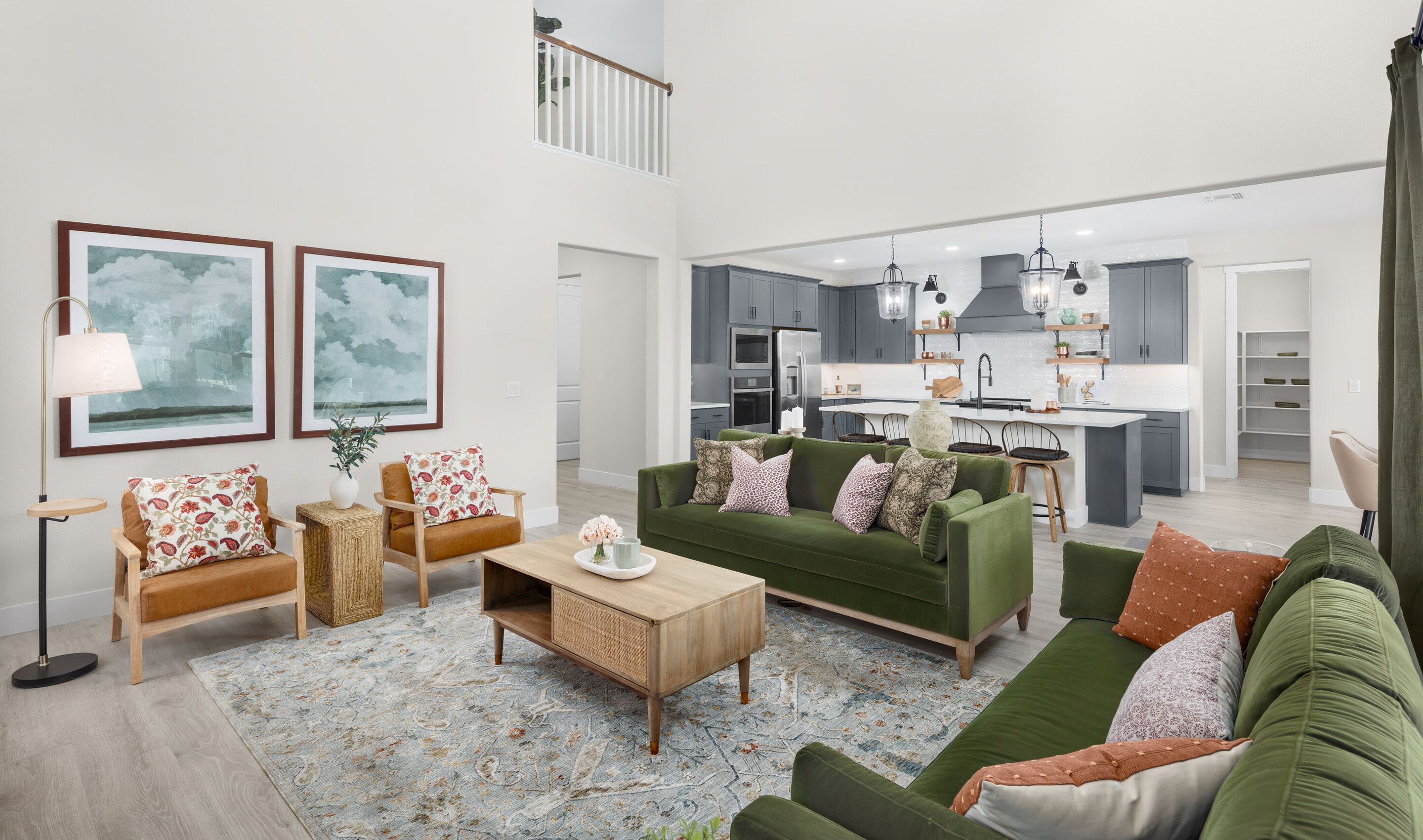 Two-story great room
