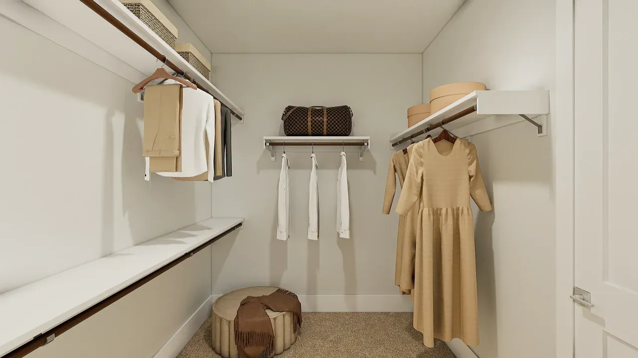 Primary Walk-In Closet