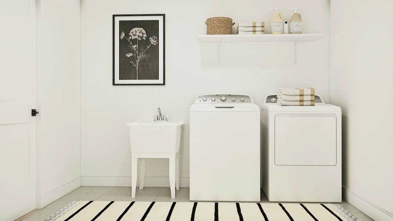 Laundry Room with Laundry Sink