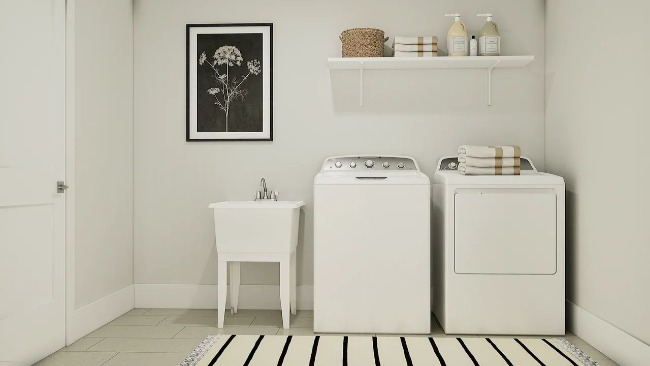 Laundry Room with Laundry Sink