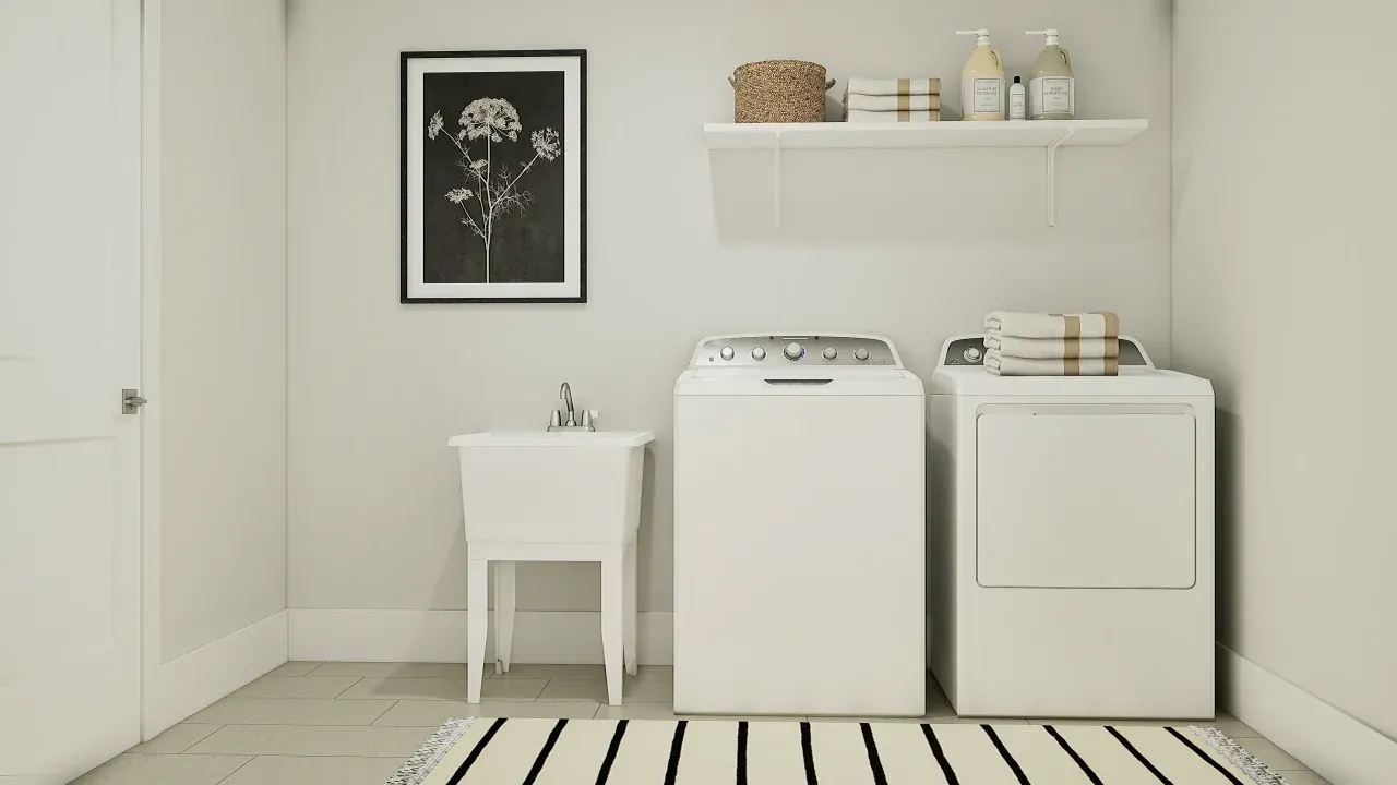 Laundry Room with Laundry Sink